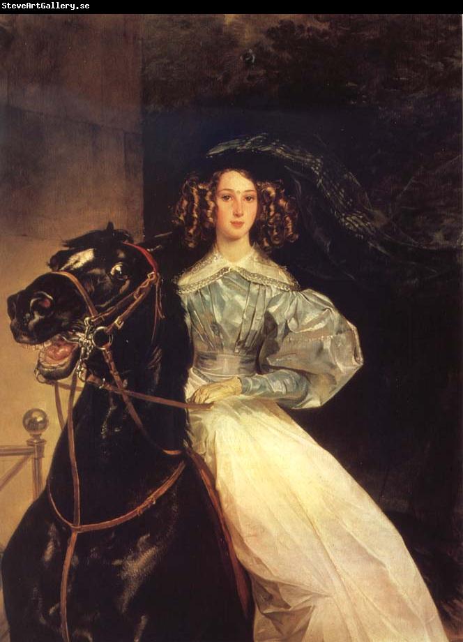 Karl Briullov Rider